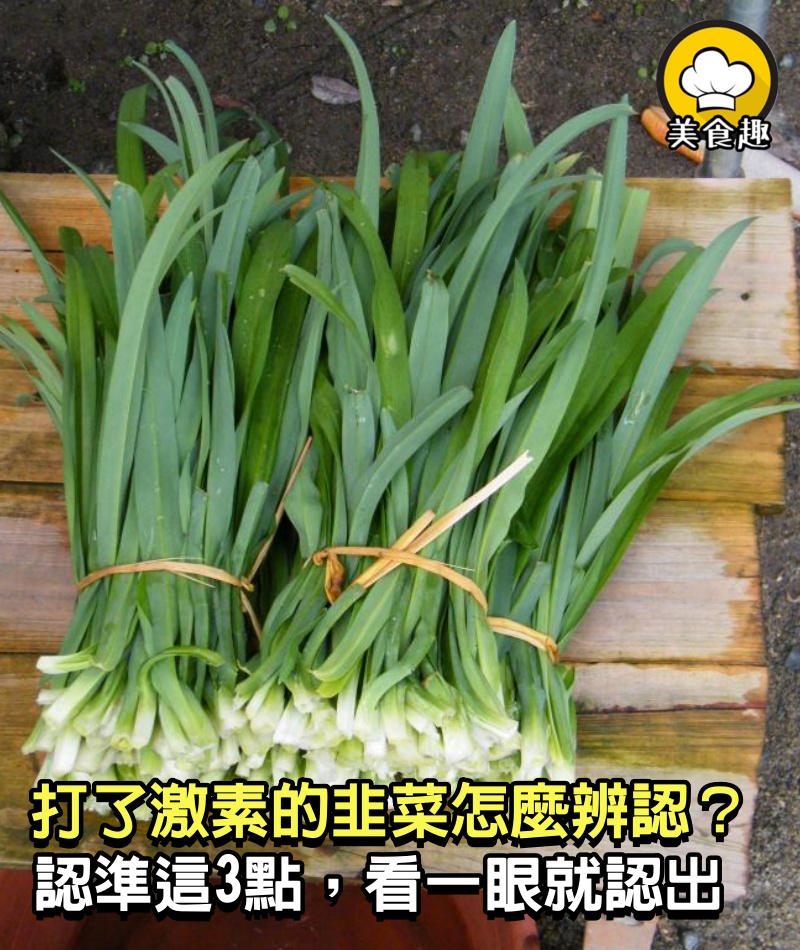 打了「激素」的韭菜怎麼辨認？老菜農：認準這3點，看一眼就認出